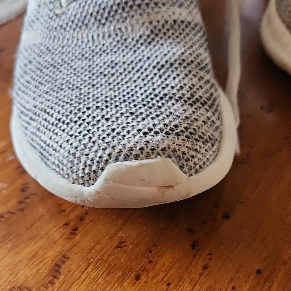 Adidas Women's Black and White Knit Sneakers - Picture 3 of 11
